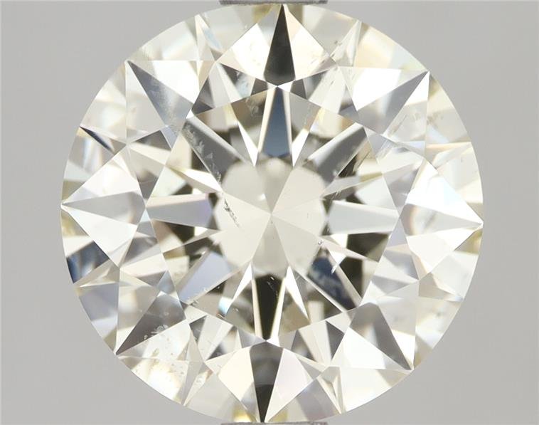 2.04ct K SI2 Rare Carat Ideal Cut Round Diamond