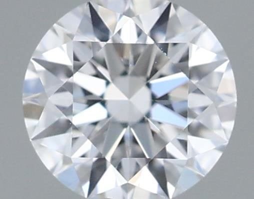 0.26ct D FL Rare Carat Ideal Cut Round Diamond