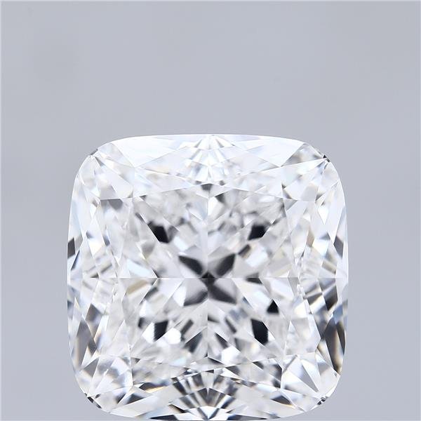 20.11ct E VVS2 Rare Carat Ideal Cut Cushion Lab Grown Diamond