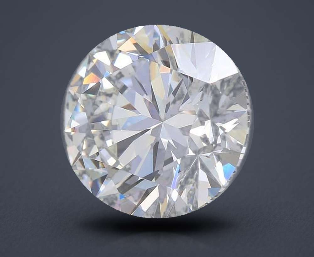 4.59 Carat Round Lab Diamond