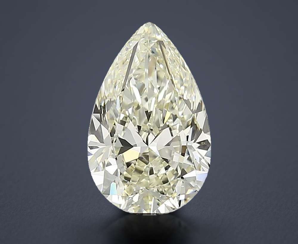 2.51 Carat Pear Natural Diamond