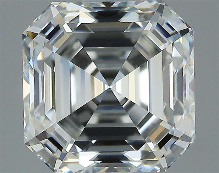 2.50ct I VS1 Rare Carat Ideal Cut Asscher Diamond