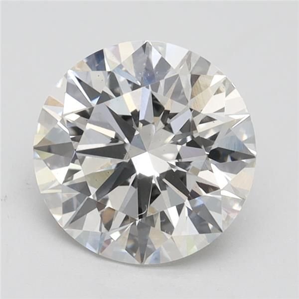 2.61ct G VS2 Rare Carat Ideal Cut Round Lab Grown Diamond