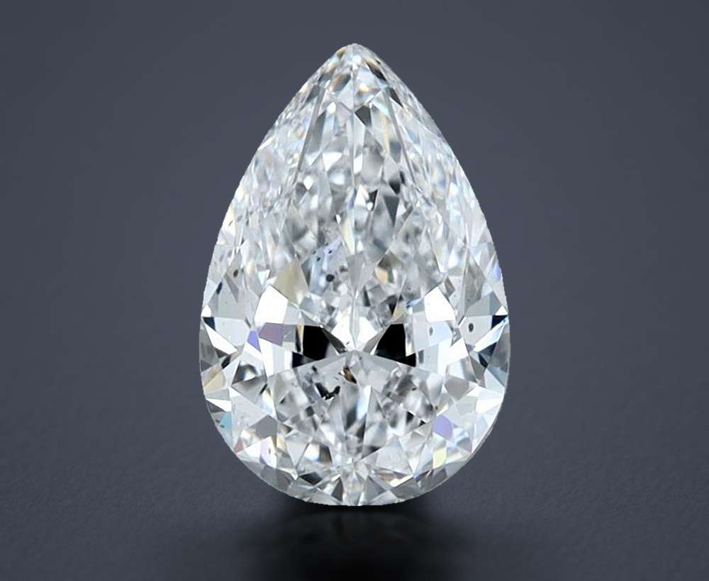 1.31 Carat Pear Natural Diamond