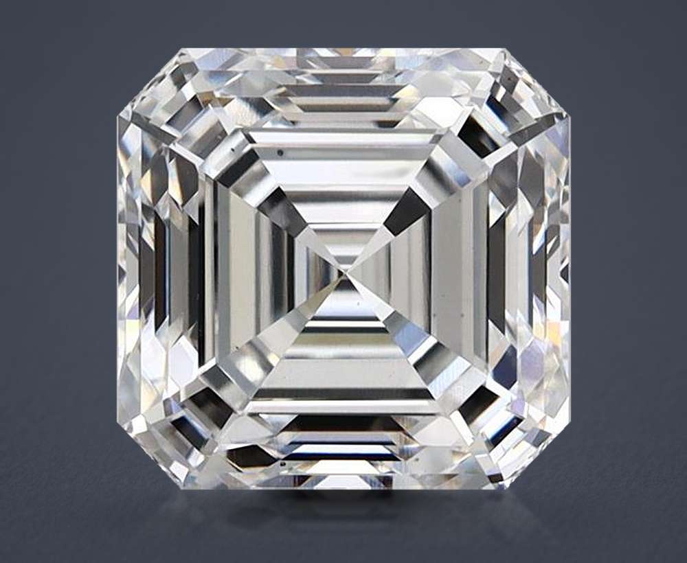3.96 Carat Asscher Lab Diamond