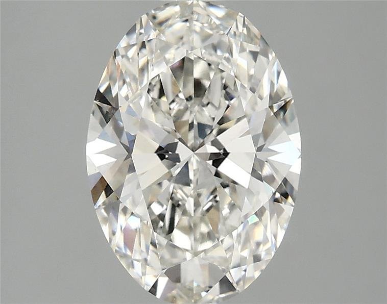 2.49ct H VS2 Rare Carat Ideal Cut Oval Lab Grown Diamond