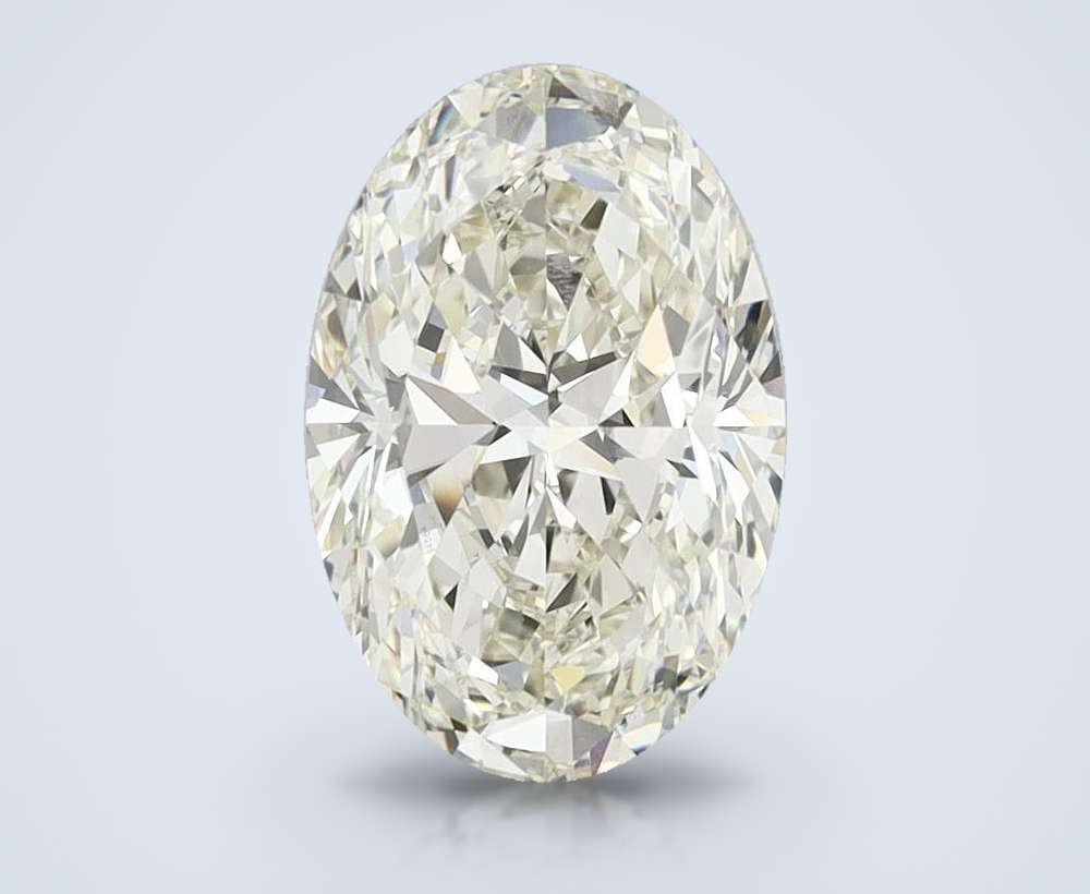 6.96 Carat Oval Natural Diamond