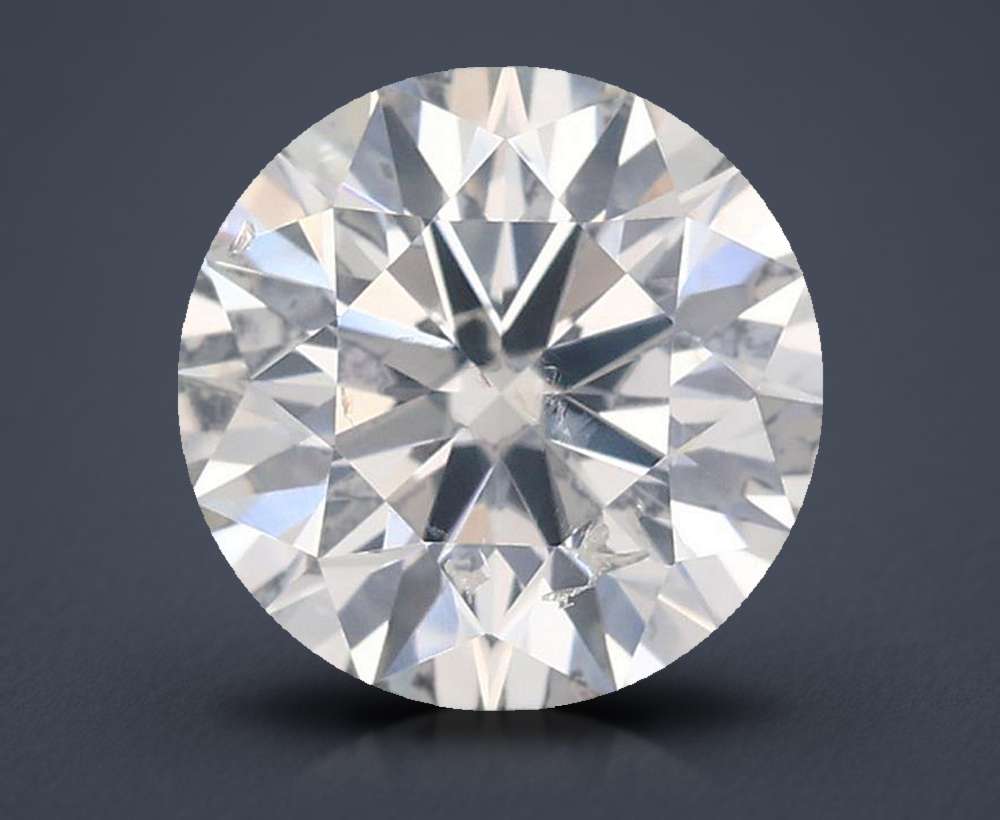 0.70 Carat Round Natural Diamond