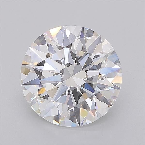 5.02ct E VVS2 Rare Carat Ideal Cut Round Lab Grown Diamond