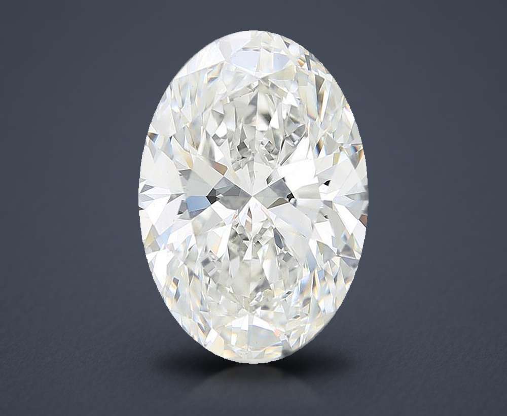 11.03 Carat Oval Lab Diamond