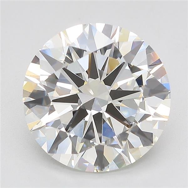 5.01ct H VS2 Excellent Cut Round Lab Grown Diamond