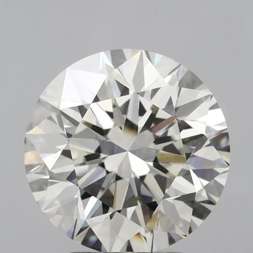 3.46ct I VVS2 Very Good Cut Round Lab Grown Diamond