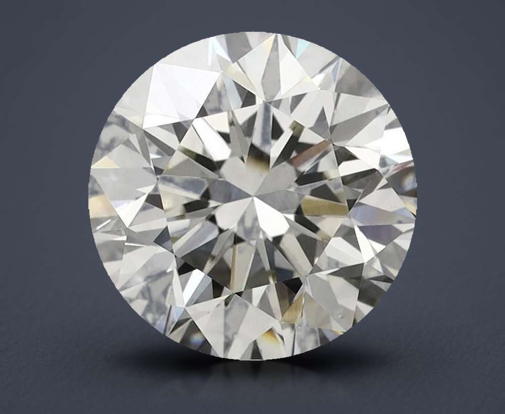 3.46 Carat Round Lab Diamond