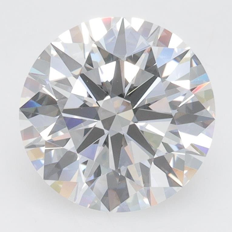 2.54ct D VVS1 Rare Carat Ideal Cut Round Lab Grown Diamond