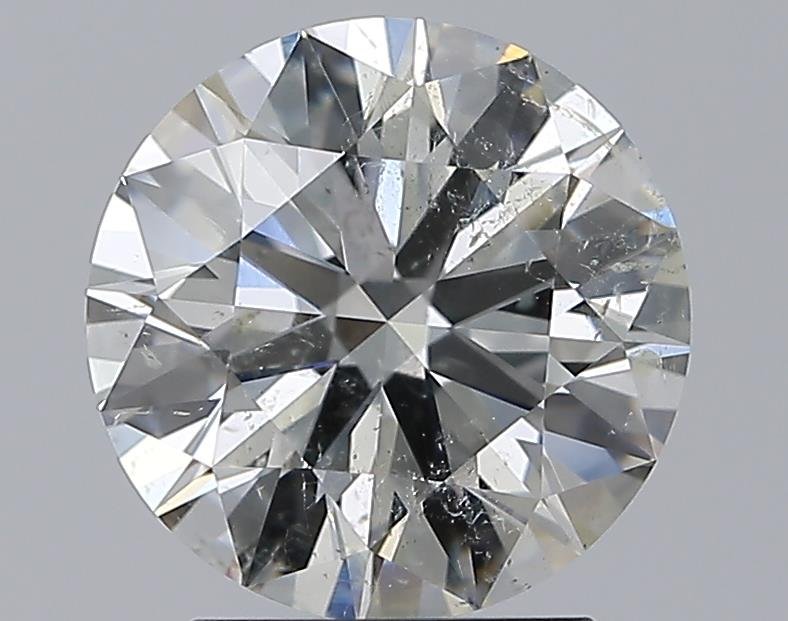 2.51ct H SI2 Rare Carat Ideal Cut Round Diamond