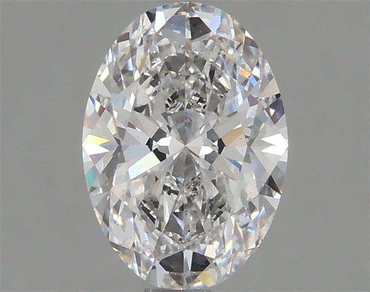 1.28ct E VS2 Rare Carat Ideal Cut Oval Lab Grown Diamond