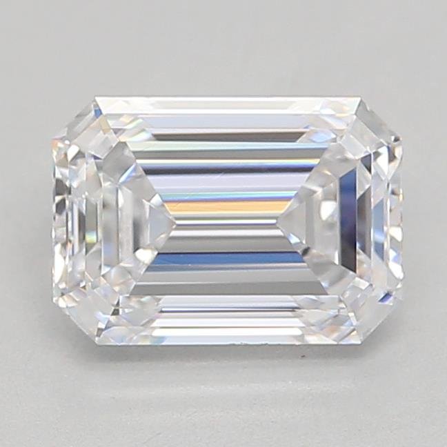 1.07ct D VVS1 Excellent Cut Emerald Lab Grown Diamond
