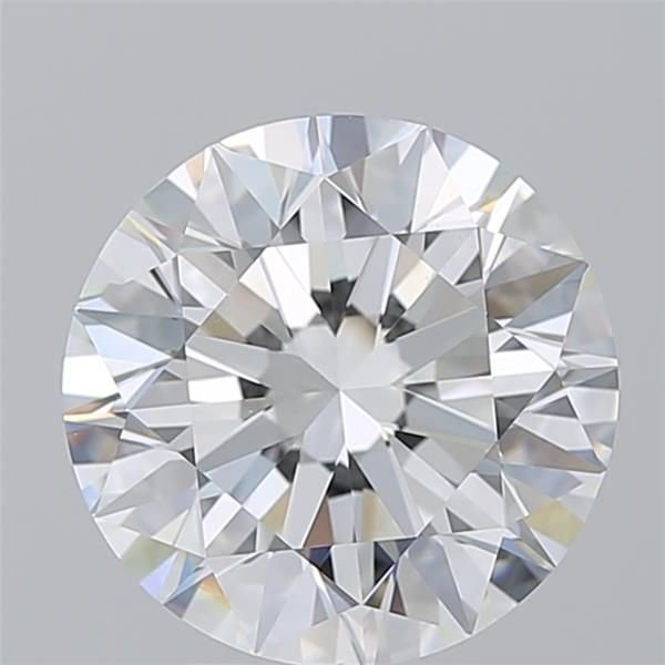 4.01ct H VS2 Rare Carat Ideal Cut Round Diamond