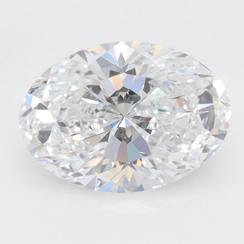 1.38ct D VVS2 Rare Carat Ideal Cut Oval Lab Grown Diamond