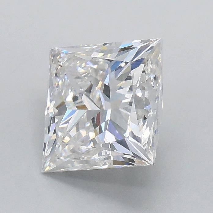 1.09ct E VVS2 Rare Carat Ideal Cut Princess Lab Grown Diamond