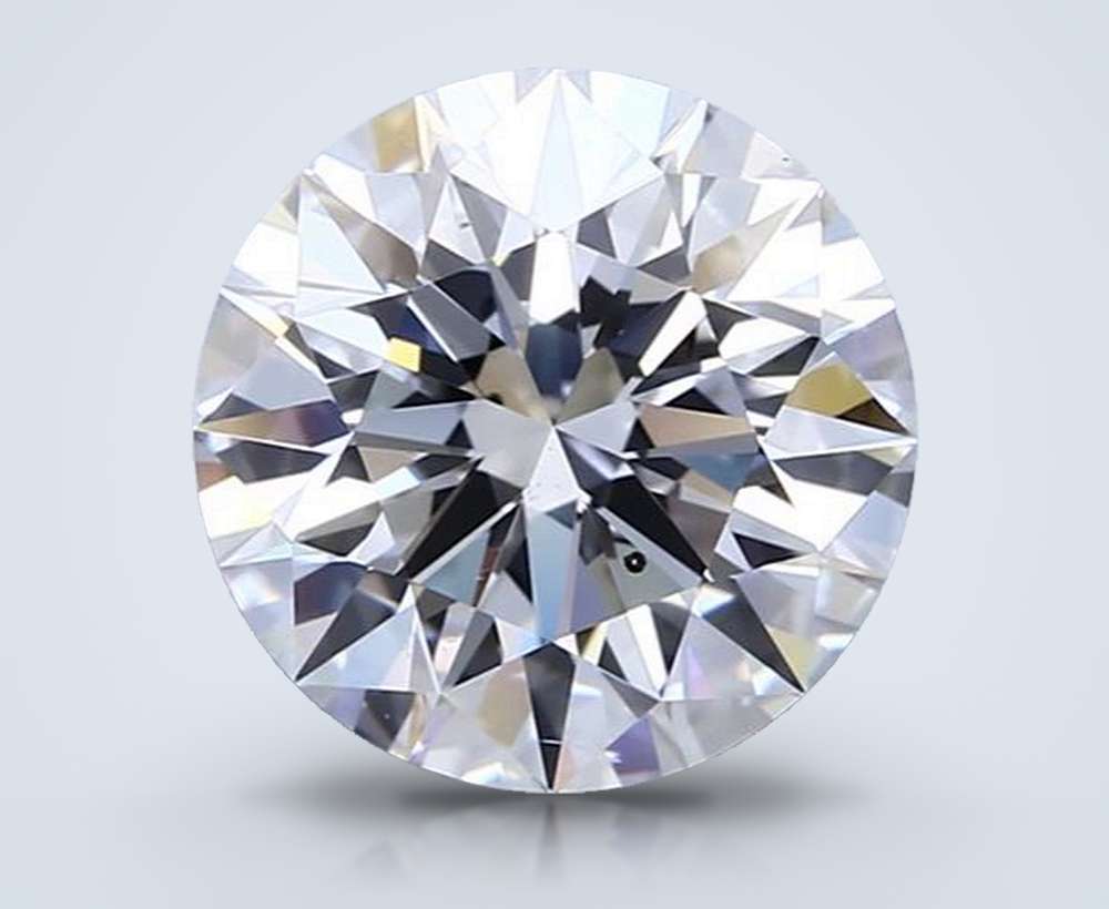2.76 Carat Round Natural Diamond
