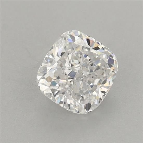 0.69ct D VVS2 Very Good Cut Cushion Lab Grown Diamond