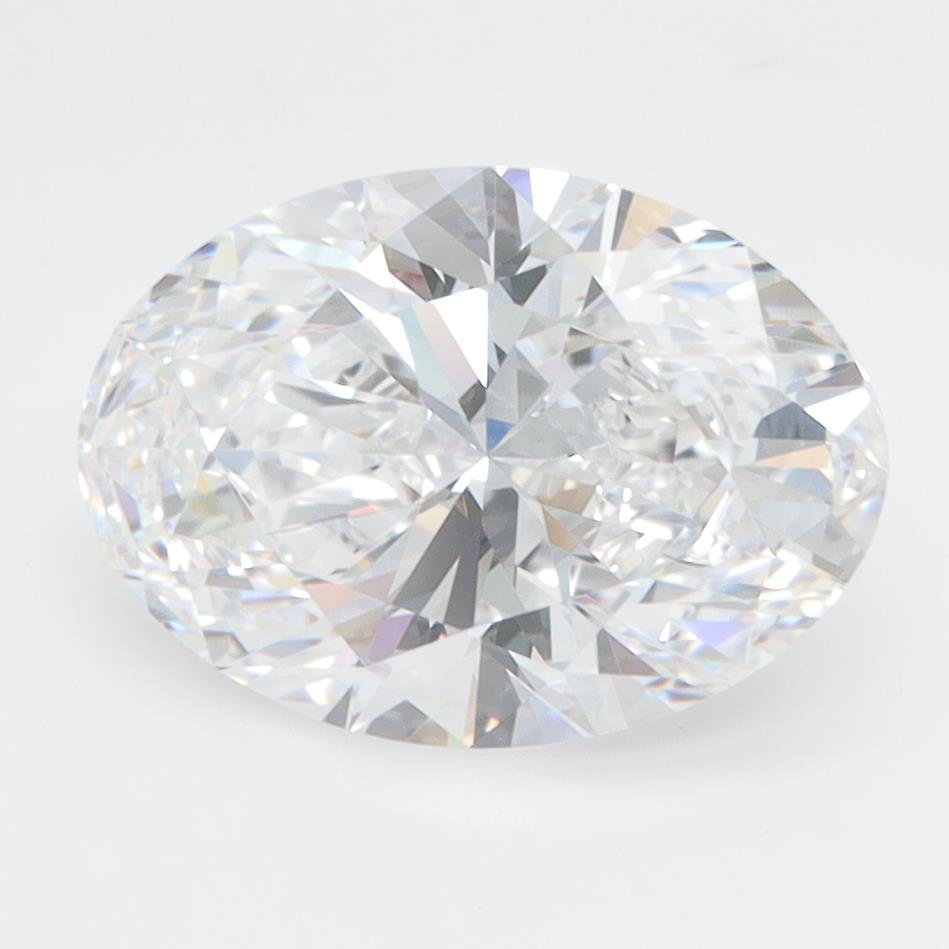 2.71ct D VVS1 Rare Carat Ideal Cut Oval Lab Grown Diamond