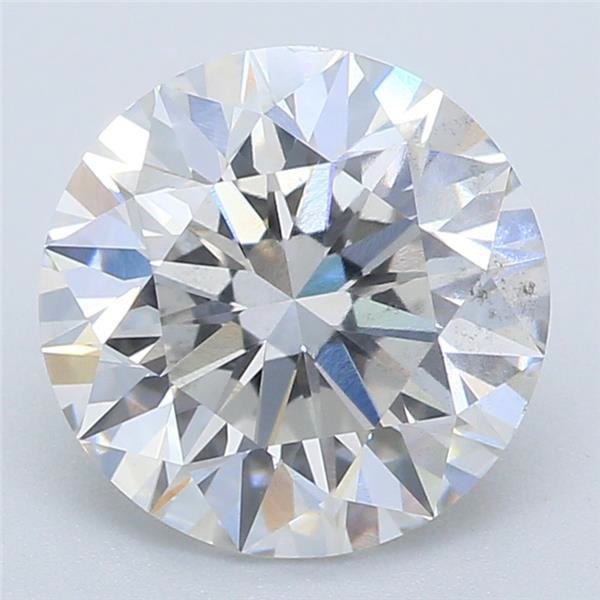 1.58ct H SI1 Excellent Cut Round Lab Grown Diamond