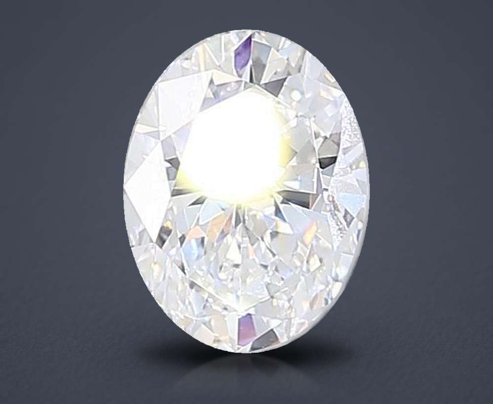 2.52 Carat Oval Lab Diamond