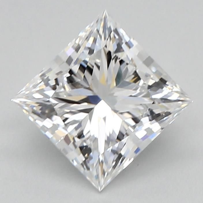 1.20ct D VS1 Rare Carat Ideal Cut Princess Lab Grown Diamond