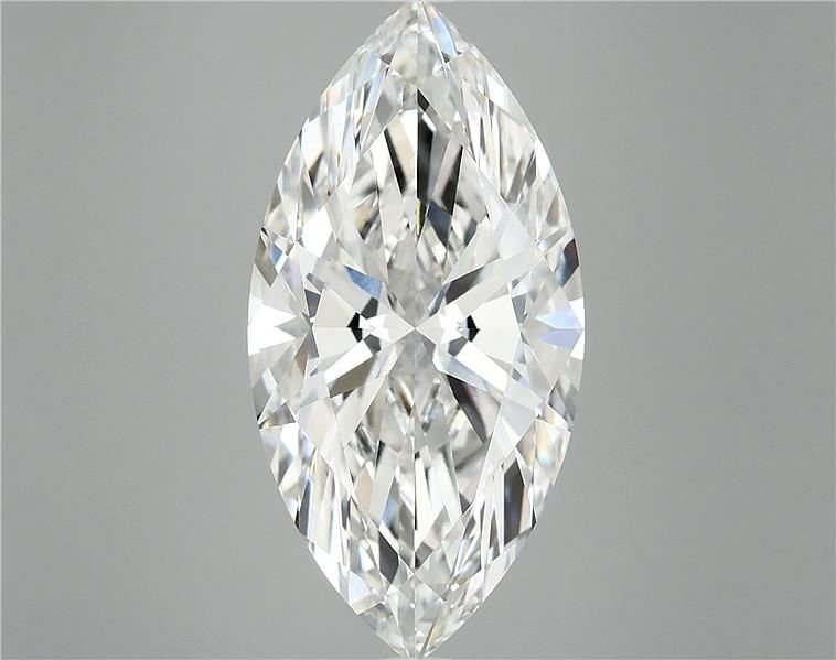 8.17ct F VVS2 Rare Carat Ideal Cut Marquise Lab Grown Diamond