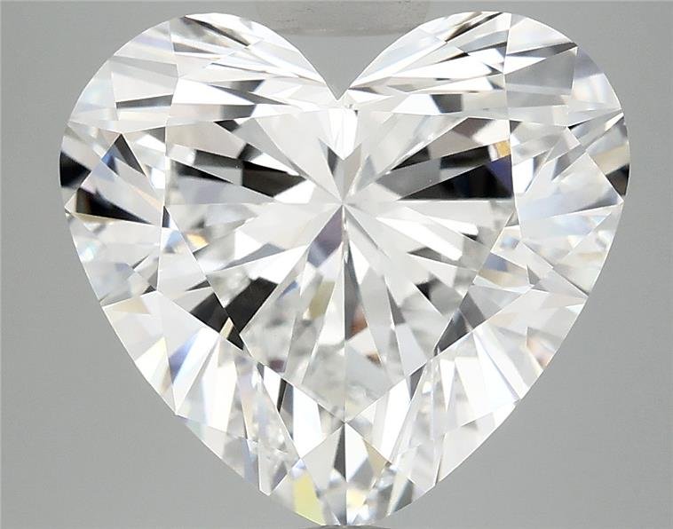 6.51ct E VVS2 Rare Carat Ideal Cut Heart Lab Grown Diamond