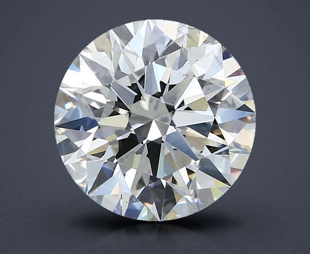 3.53 Carat Round Lab Diamond
