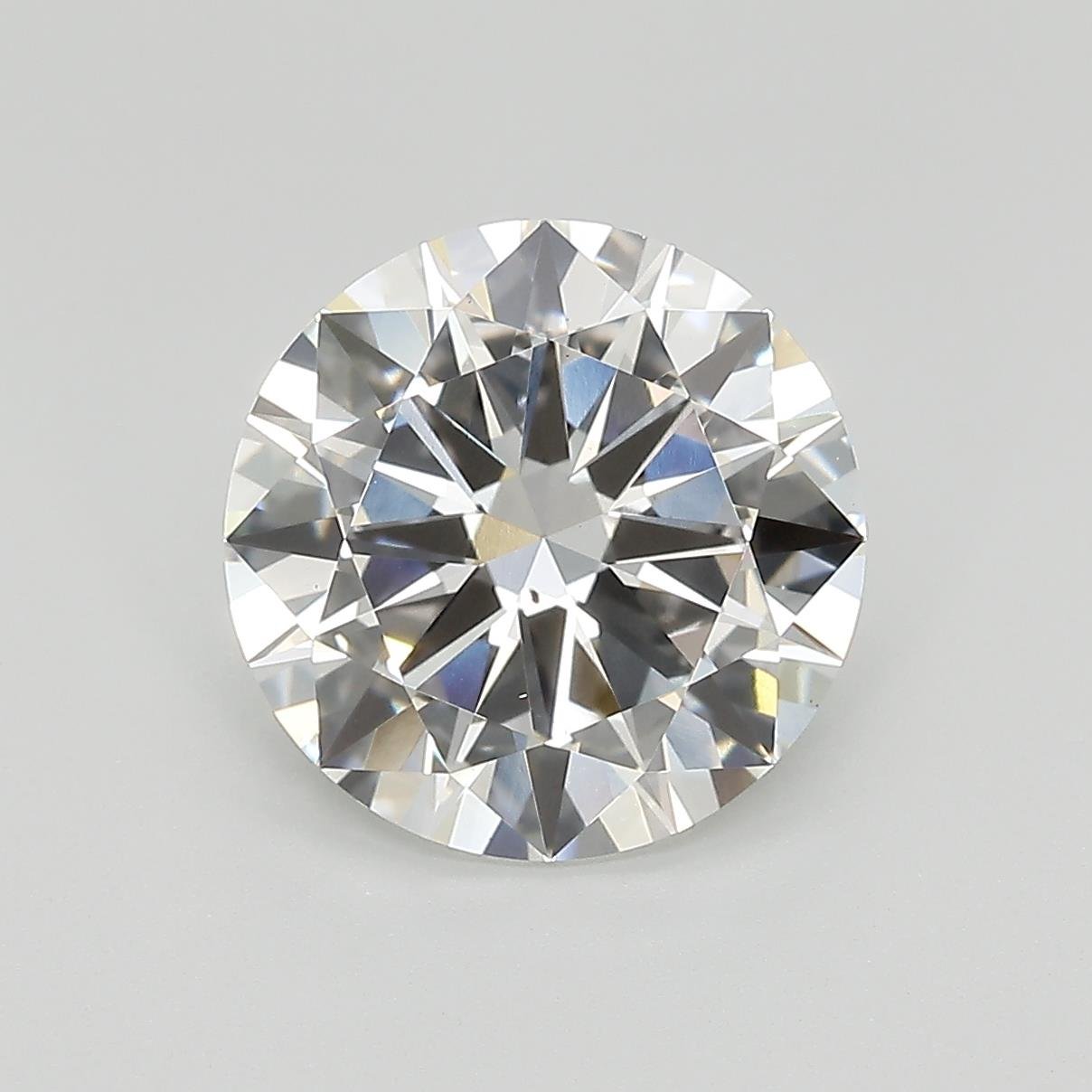 3.50ct G VS2 Excellent Cut Round Lab Grown Diamond