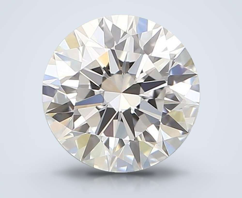 0.59 Carat Round Natural Diamond