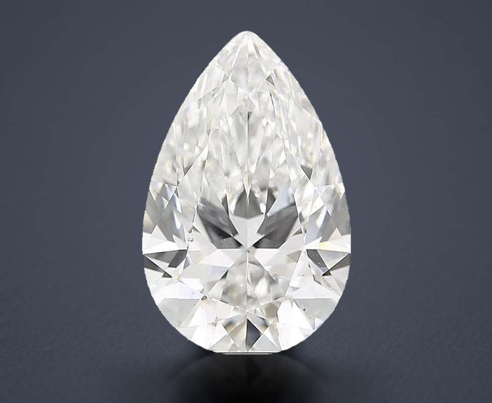 7.51 Carat Pear Lab Diamond