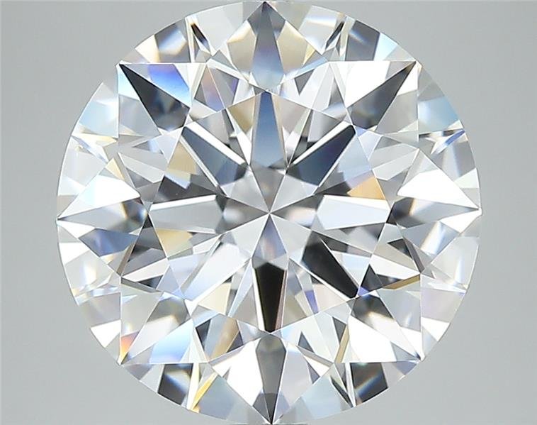 5.21ct D FL Excellent Cut Round Diamond