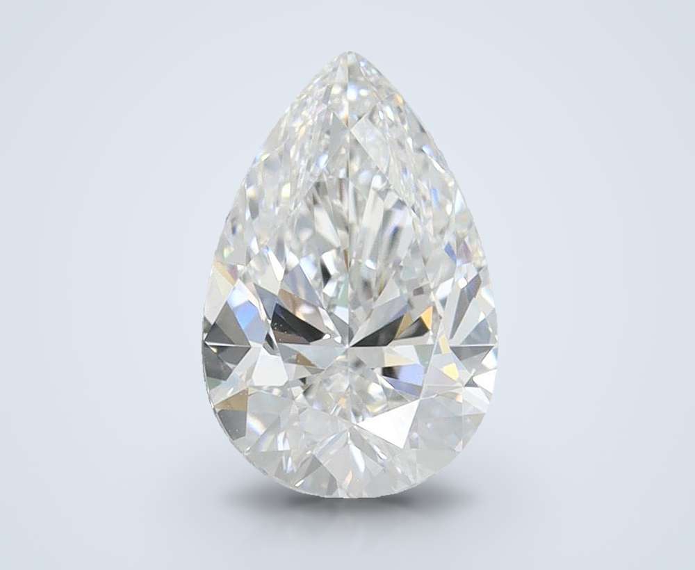 1.25 Carat Pear Lab Diamond
