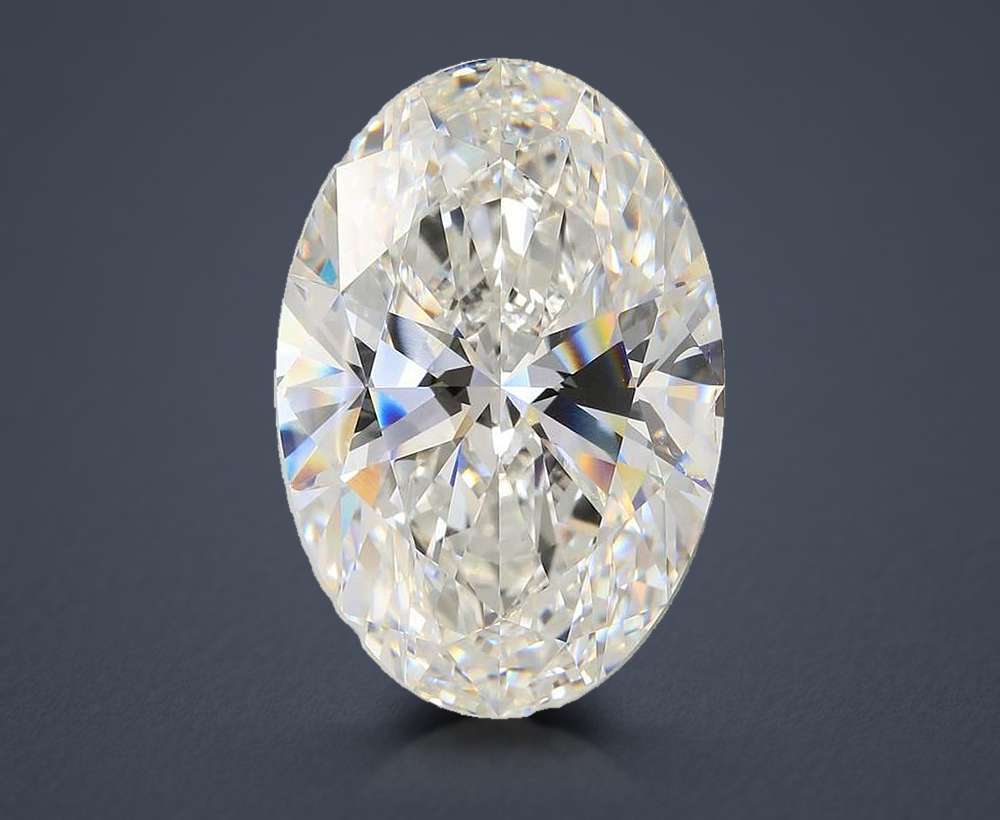 26.66 Carat Oval Lab Diamond
