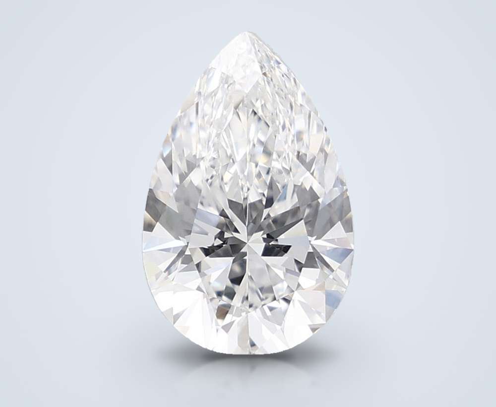 3.54 Carat Pear Lab Diamond