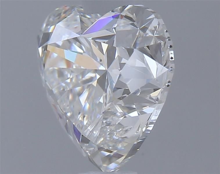 2.46ct F VS2 Rare Carat Ideal Cut Heart Lab Grown Diamond