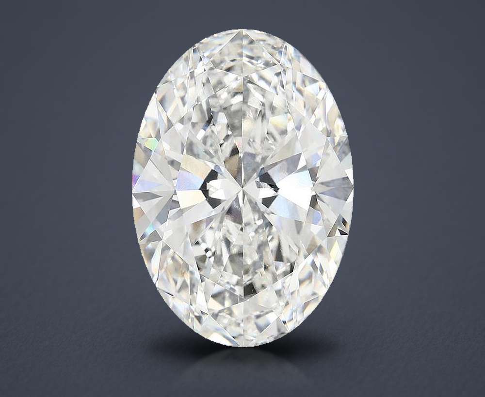 10.59 Carat Oval Lab Diamond