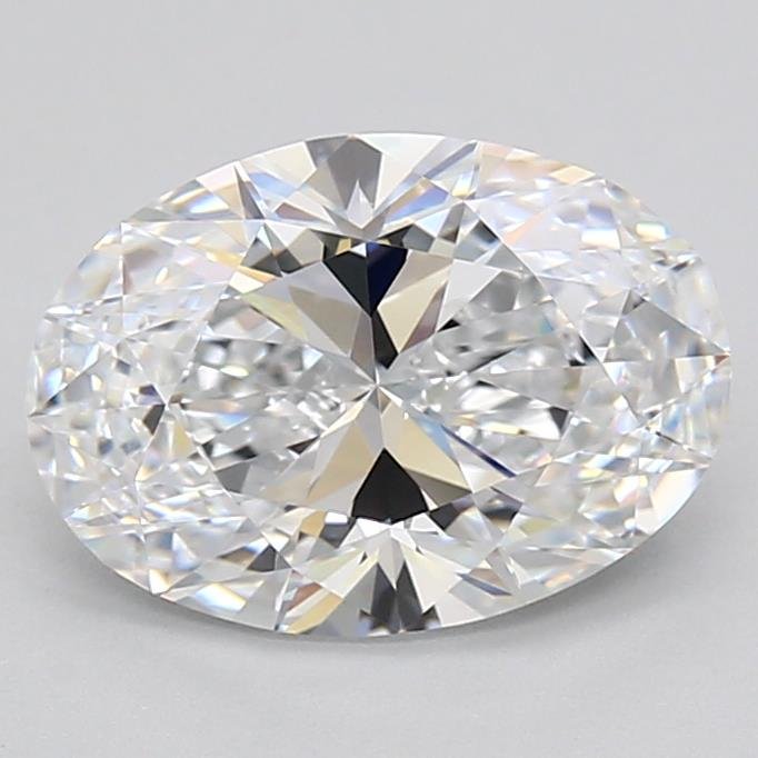 2.68ct D VVS1 Rare Carat Ideal Cut Oval Lab Grown Diamond