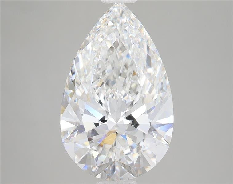 4.00 Carat Pear Lab Diamond