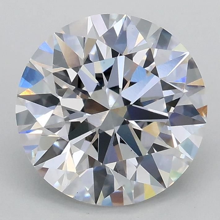 2.04ct D VS1 Rare Carat Ideal Cut Round Lab Grown Diamond