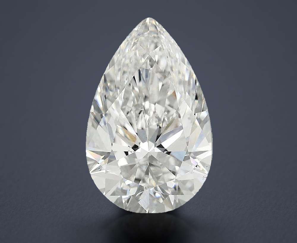 3.10 Carat Pear Lab Diamond