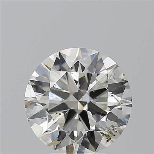 3.50ct K SI2 Rare Carat Ideal Cut Round Diamond