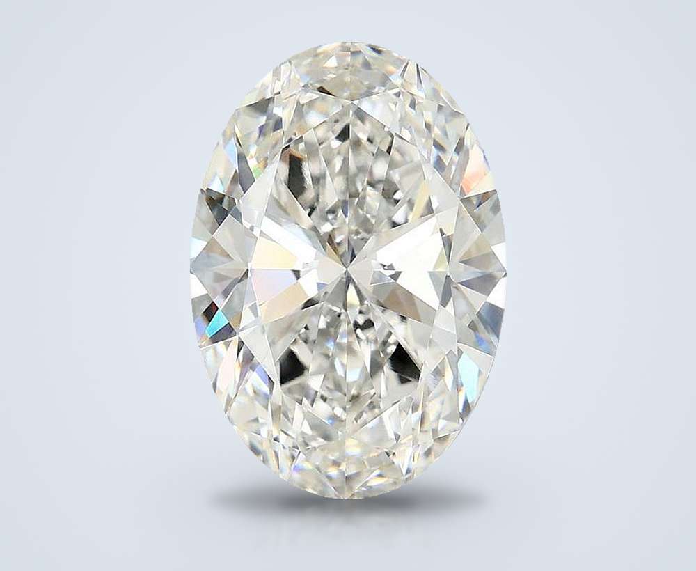 4.00 Carat Oval Lab Diamond