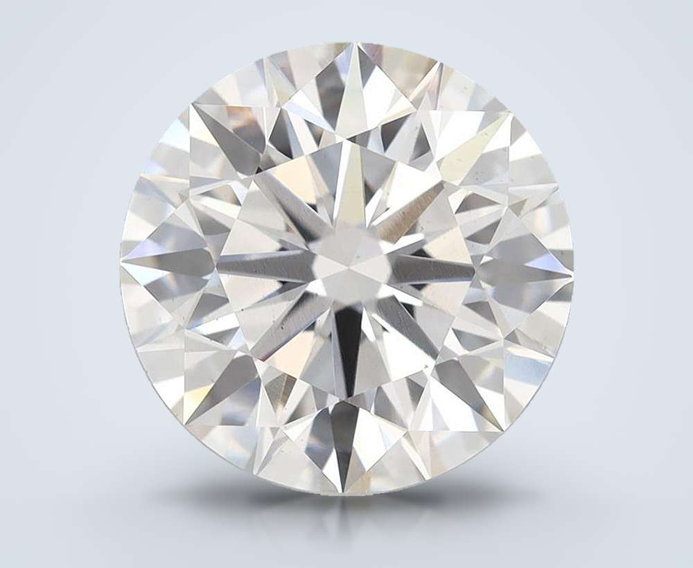 6.53 Carat Round Lab Diamond