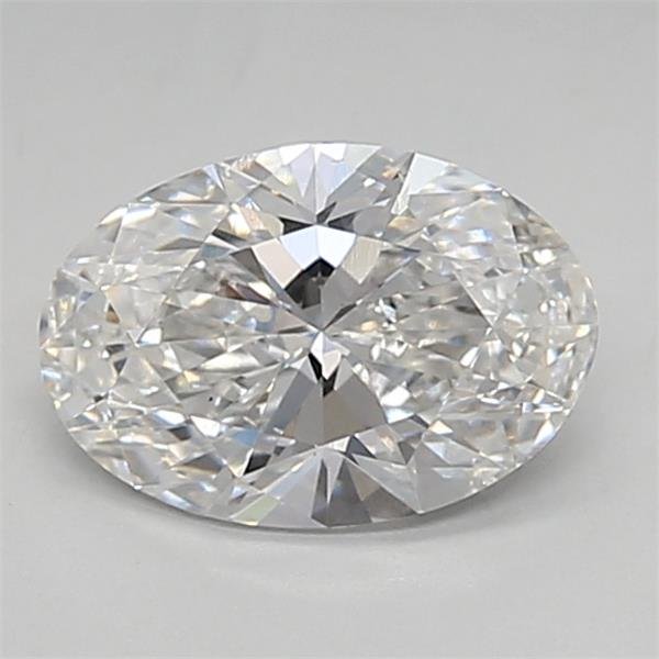 0.92ct E VS2 Rare Carat Ideal Cut Oval Lab Grown Diamond